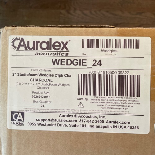 Auralex wedgie24 pieces - wedgie24, 24